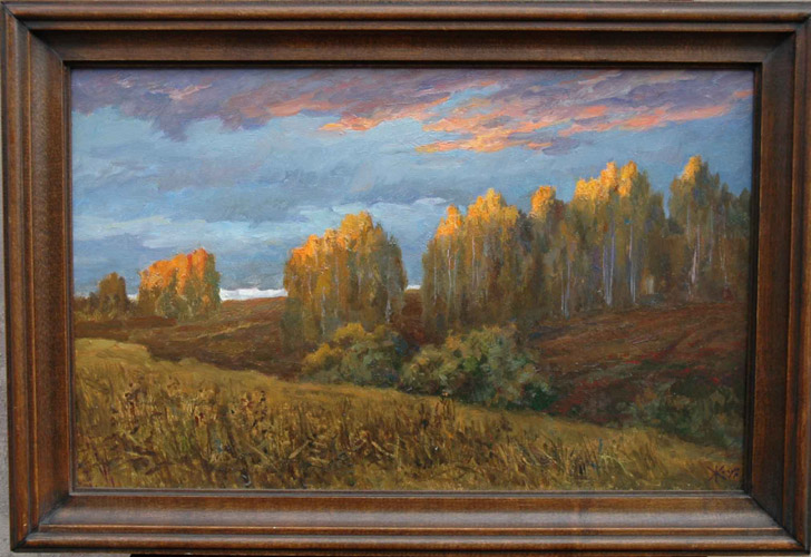Вечер. Овраг (Злодеев верх). Ю.В. Жигалов.