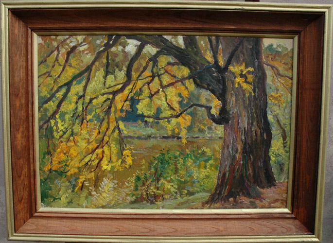 Дуб Патриарх. Сентябрь. Ю.В. Жигалов.