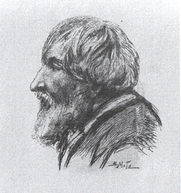 Автор В.В. Матэ. И.С. Тургенев. 1883.