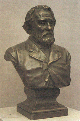 Автор М.М. Антокольский. И.С. Тургенев. 1880.