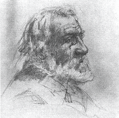Автор Э.К. Липгарт. И.С. Тургенев. 1880-е гг.